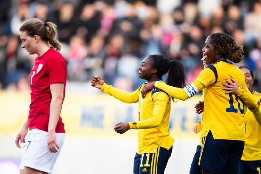 Bläddra bland fler bilder av Football, U23, Women's International Friendly, Sweden - Norway