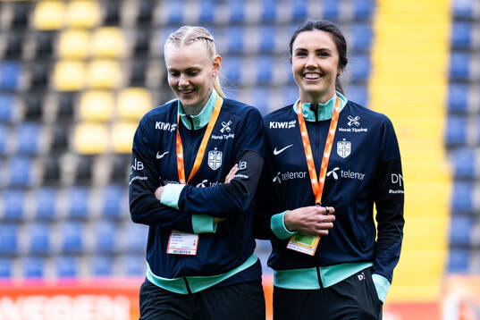 Karina Sævik and Ingrid Syrstad Engen of Norway