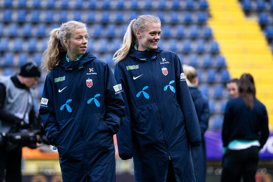 Justine Kielland and Mathilde Harviken of Norway