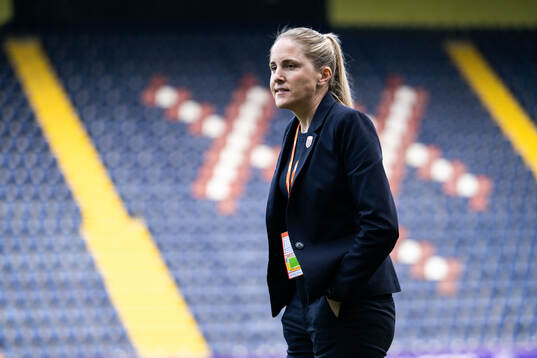 Head coach Gemma Grainger of Norway