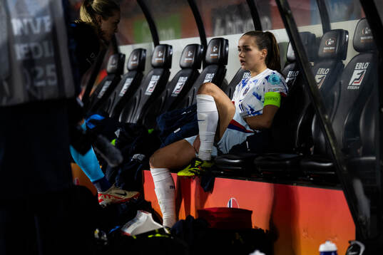 Bläddra bland fler bilder av Football, UEFA Women's Euro Qualifier, Netherlands - Norway