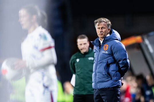 Head coach Andries Joker of Netherlands