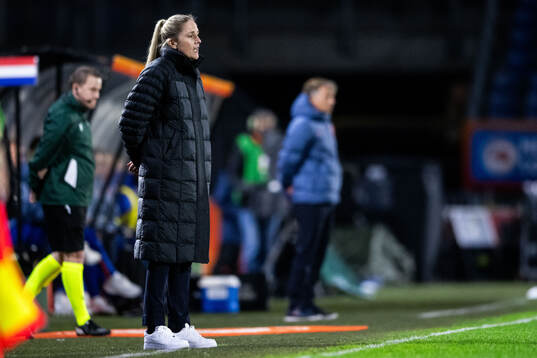 Head coach Gemma Grainger of Norway