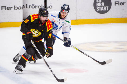 Brynäs Johan Larsson och Karlskogas Gustaf Thorell