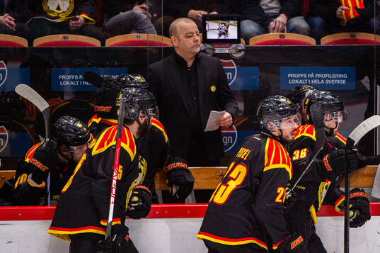 Brynäs tränare Niklas Gällstedt
