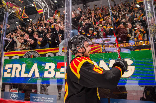 Brynäs Jack Kopacka jublar