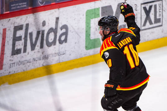 Brynäs Johan Larsson jublar