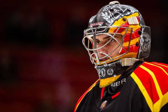 Brynäs målvakt Damian Clara