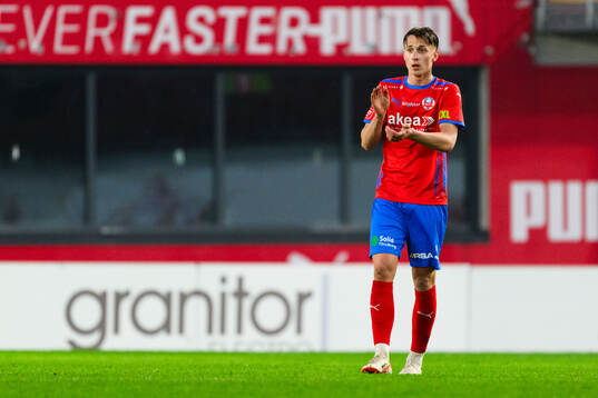 Helsingborgs Lukas Kjellnäs deppar