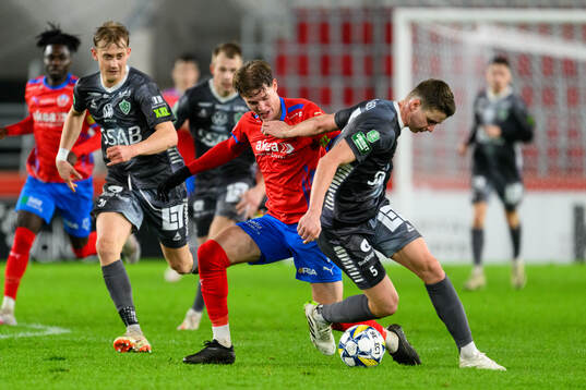 Helsingborgs Taylor Silverholt och Brages Oskar Ågren