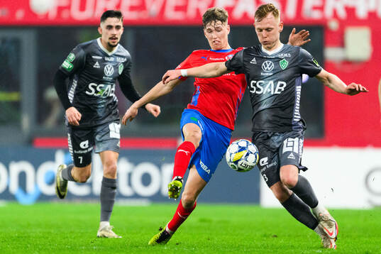 Helsingborgs Benjamin Örn och Brages Christopher
