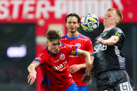 Helsingborgs Benjamin Örn och Brages Christopher