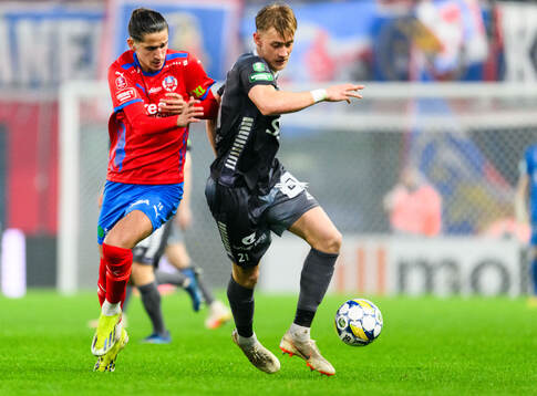 Helsingborgs Ervin Gigovic och Brages Henry Sletsjøe