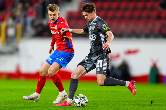 Helsingborgs William Westerlund och Brages Johan Arvidsson