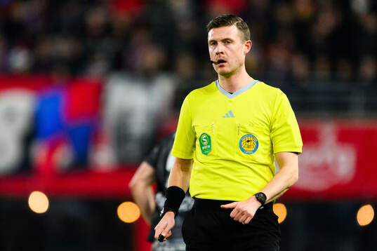 Under fotbollsmatchen i Superettan mellan Helsingborg och