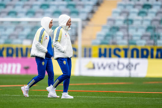Jonna Andersson and Elin Rubensson of Sweden