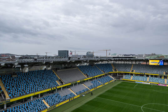 General view of Gamla Ullevi arena