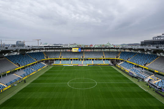 General view of Gamla Ullevi arena