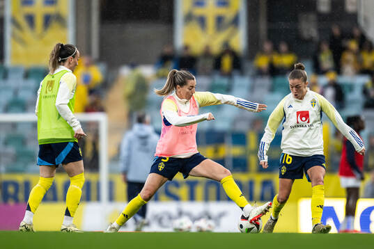 Linda Sembrant and Filippa Angeldahl of Sweden
