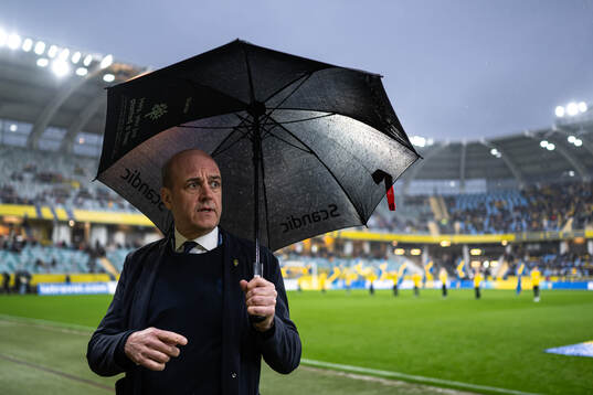 Fredrik Reinfeldt, president of the Swedish Football