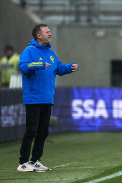 Head coach Peter Gerhardsson of Sweden