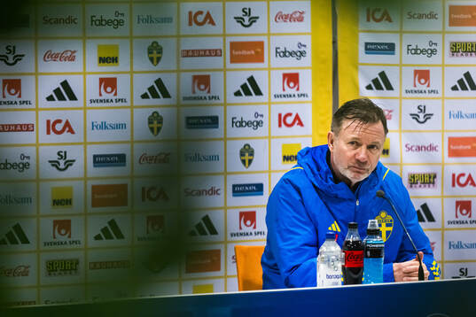 Head coach Peter Gerhardsson of Sweden