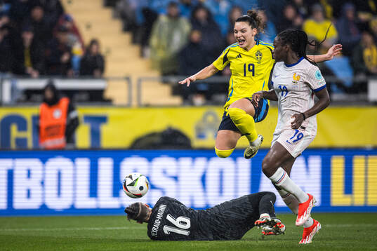 Johanna Rytting Kaneryd of Sweden and Pauline
