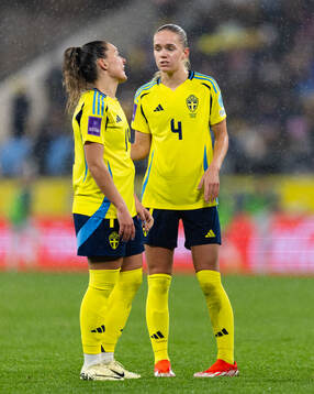 Johanna Rytting Kaneryd and Hanna Lundkvist of Sweden