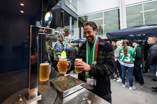 Bar med försäljning av öl