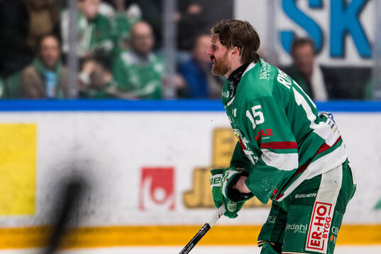 Rögles Simon Ryfors har ont