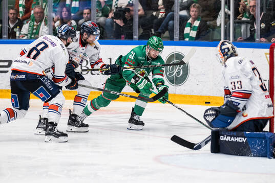Växjös Keegan Lowe och Rögles Henry Bowlby