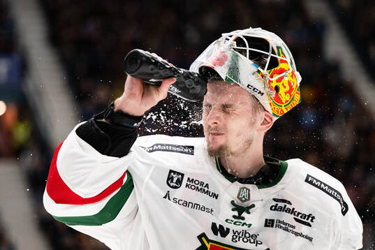 Moras målvakt Waltteri Ignatjew