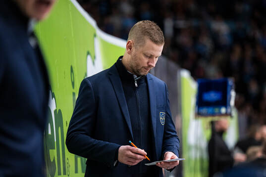 Djurgårdens tränare Michael Holmqvist