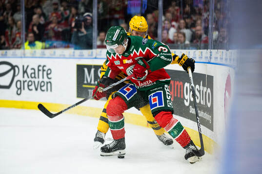 Frölundas Albin Sundin och Skellefteås Axel Sandin