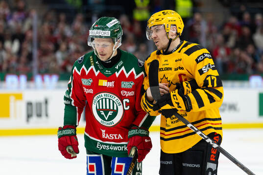 Frölundas Max Friberg och Skellefteås Pär Lindholm