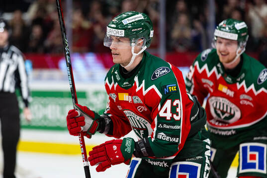 Frölundas Tom Nilsson jublar