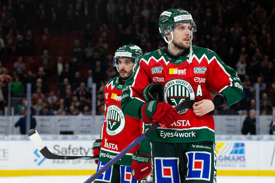 Frölundas Jayden Halbgewachs och Henrik Tömmernes