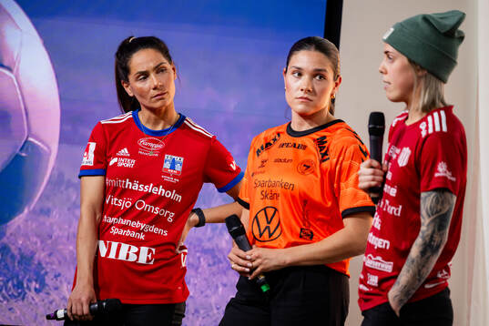 Lisa Klinga, Vittsjö GIK, Carly Wickenheiser,