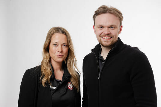 Johanna Almgren och Daniel Angergård, Tränare