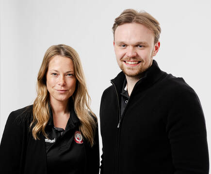 Johanna Almgren och Daniel Angergård, Tränare