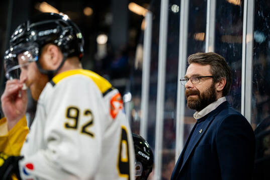 Anders Gjøse, head coach of Stavanger Oilers