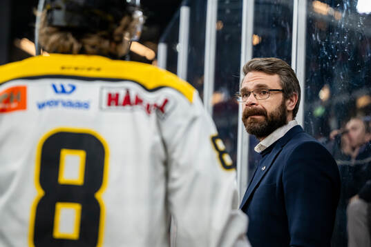 Anders Gjøse, head coach of Stavanger Oilers