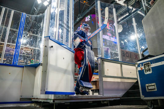Goaltender Tobias Johansen Breivold
