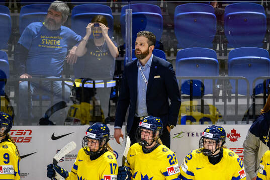 Assistant coach Andreas Spångberg and Head coach Ulf