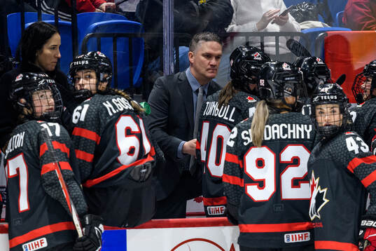 Head coach Troy Ryan of Canada