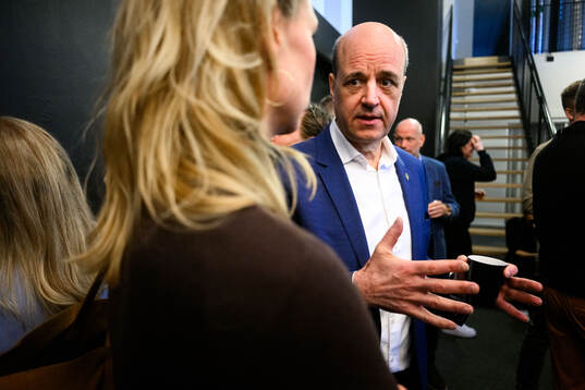 Fredrik Reinfeldt, president of the Swedish Football