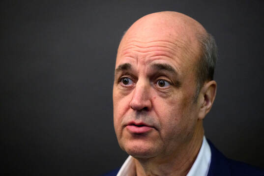 Fredrik Reinfeldt, president of the Swedish Football