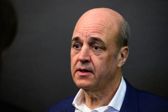 Fredrik Reinfeldt, president of the Swedish Football