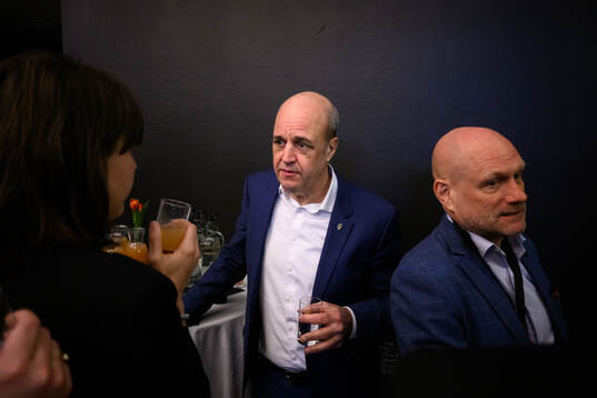 Fredrik Reinfeldt, president of the Swedish Football