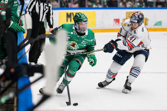 Rögles Simon Ryfors och Växjös Ludvig Nilsson